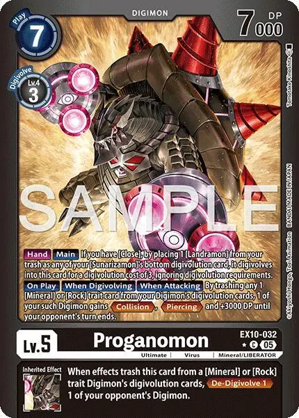 Proganomon (Limited Foil) card art