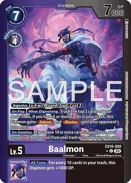 Baalmon (Limited Foil) card art
