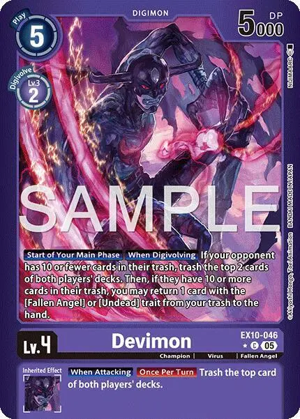 Devimon (Limited Foil) card art