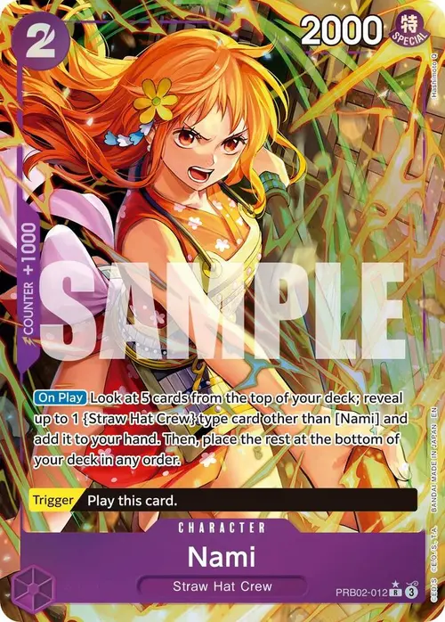 Nami (Alternate Art) card art