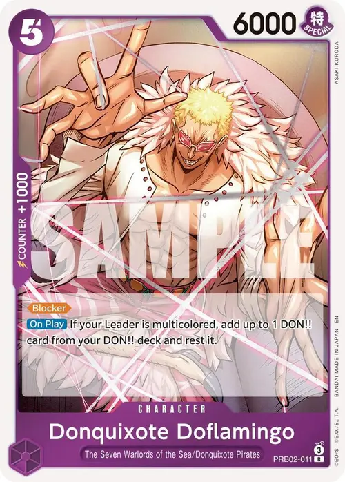 Donquixote Doflamingo card art