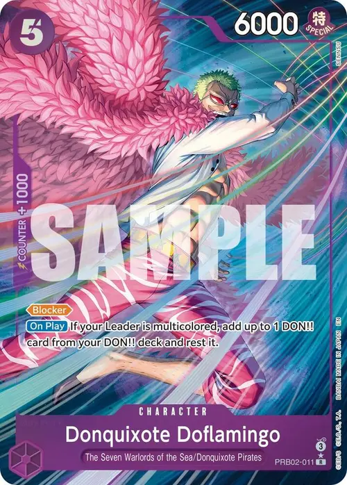 Donquixote Doflamingo (Alternate Art) card art