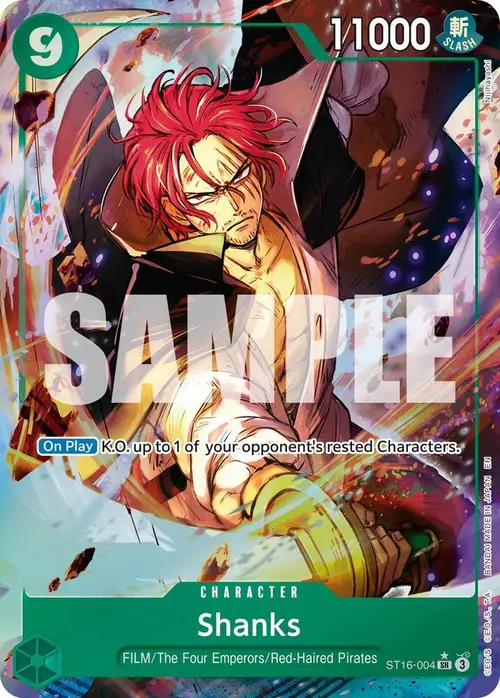 Shanks - ST16-004 (Alternate Art) card art