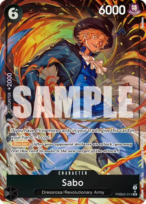 Sabo - PRB02-014 (Alternate Art) card art