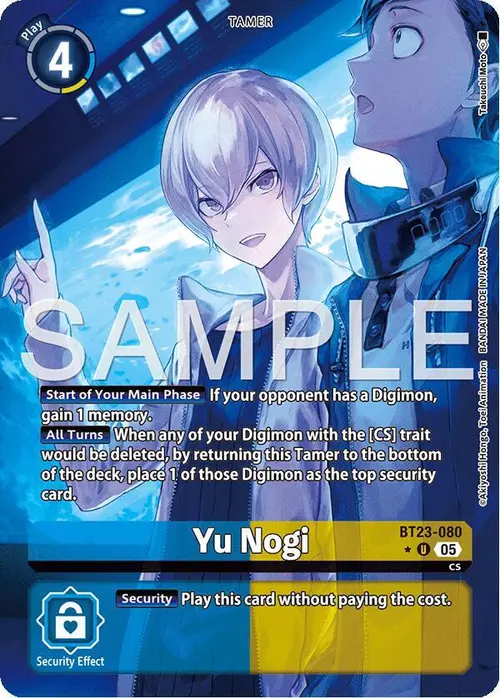 Yu Nogi (Alternate Art) card art