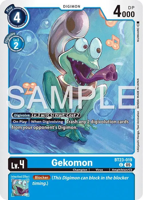 Gekomon card art