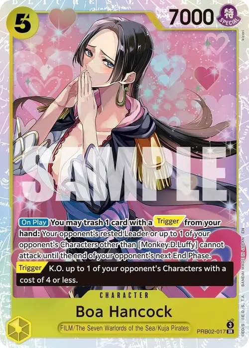 Boa Hancock card art