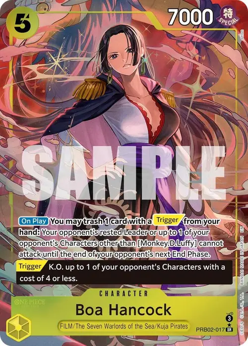 Boa Hancock (Alternate Art) card art