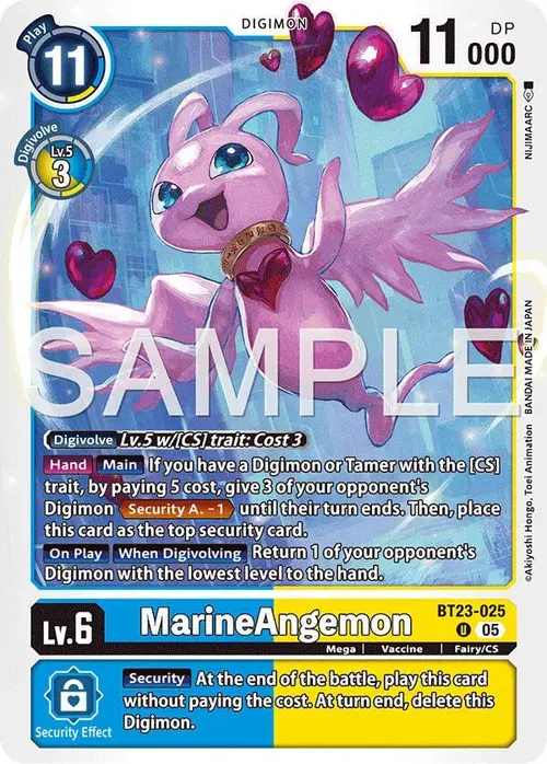 Marine Angemon card art