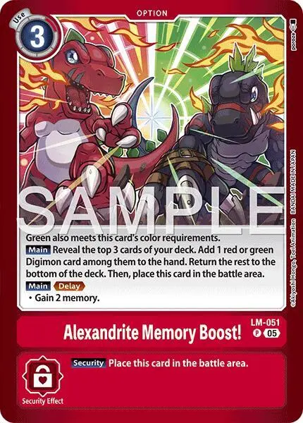 Alexandrite Memory Boost! card art