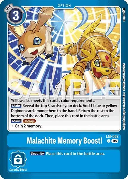 Malachite Memory Boost! card art