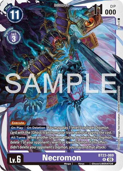 Necromon card art