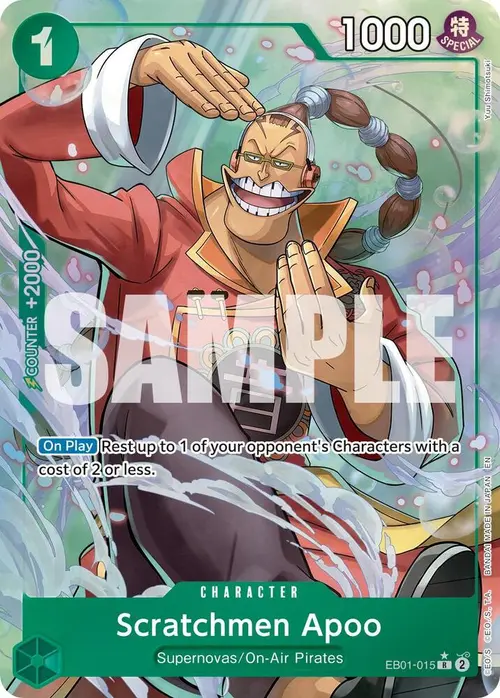 Scratchmen Apoo - EB01-015 (Alternate Art) card art