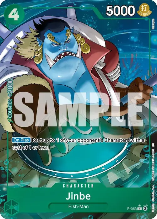 Jinbe - P-063 (Alternate Art) card art