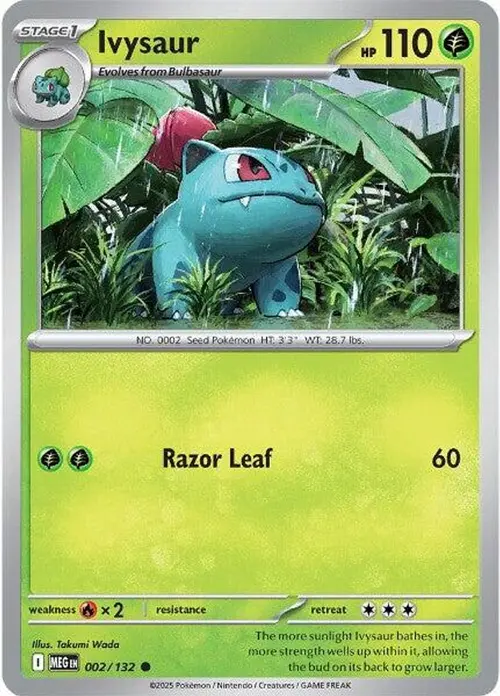 Ivysaur - 002/132 card art