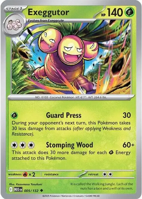 Exeggutor - 005/132 card art