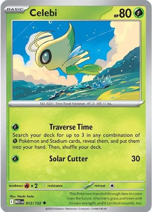 Celebi card art