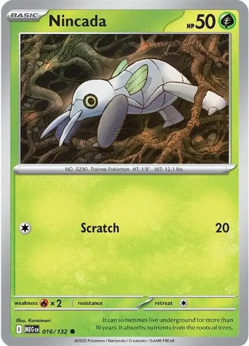 Nincada card art