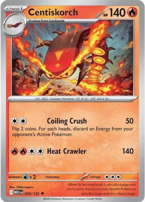 Centiskorch card art