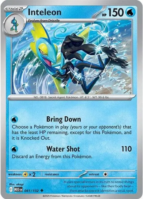 Inteleon - 041/132 card art