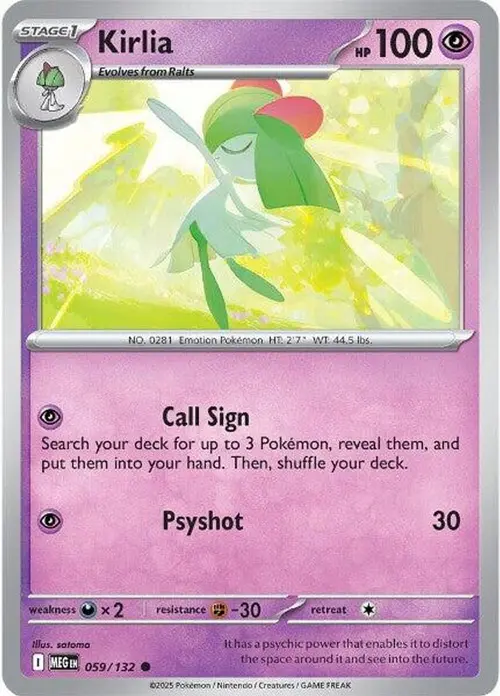Kirlia card art