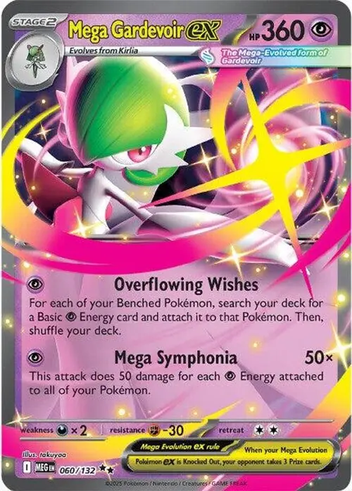 Mega Gardevoir ex - 060/132 card art