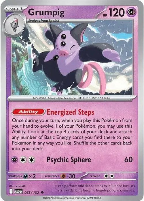 Grumpig card art