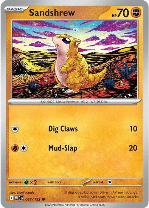 Sandshrew card art