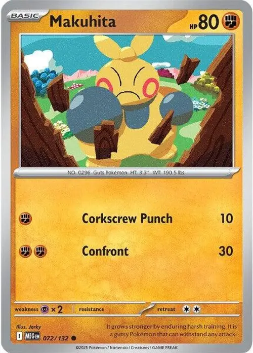 Makuhita card art