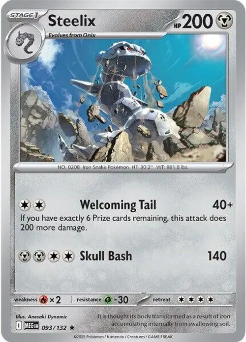 Steelix - 093/132 card art