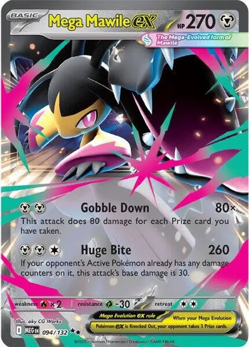 Mega Mawile ex - 094/132 card art