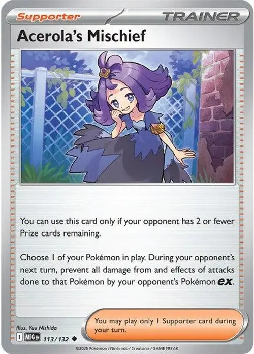 Acerola's Mischief - 113/132 card art