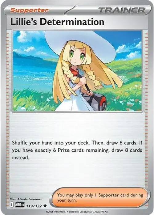 Lillie's Determination - 119/132 card art
