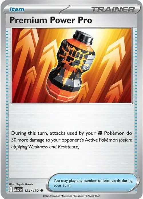 Premium Power Pro - 124/132 card art