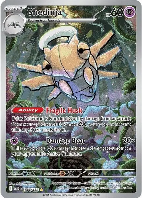 Shedinja - 144/132 card art