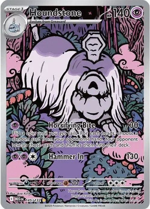 Houndstone - 145/132 card art