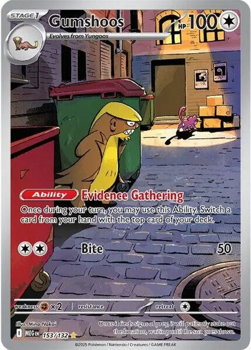 Gumshoos - 153/132 card art