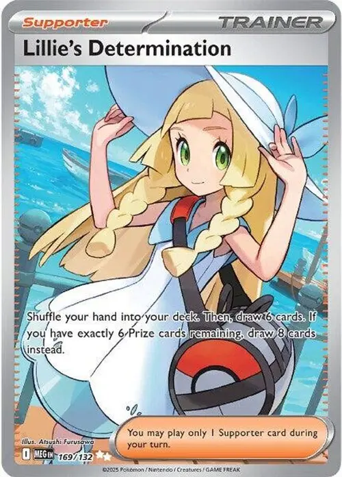Lillie's Determination - 169/132 card art