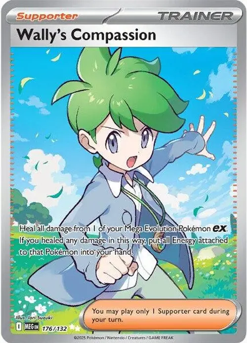 Wally's Compassion - 176/132 card art