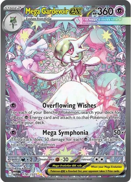 Mega Gardevoir ex - 178/132 card art