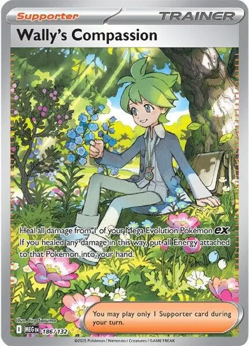 Wally's Compassion - 186/132 card art