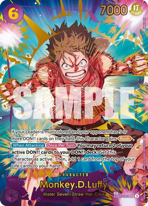 Monkey.D.Luffy - EB02-061 (SP) card art