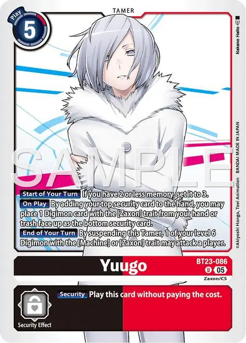 Yuugo card art