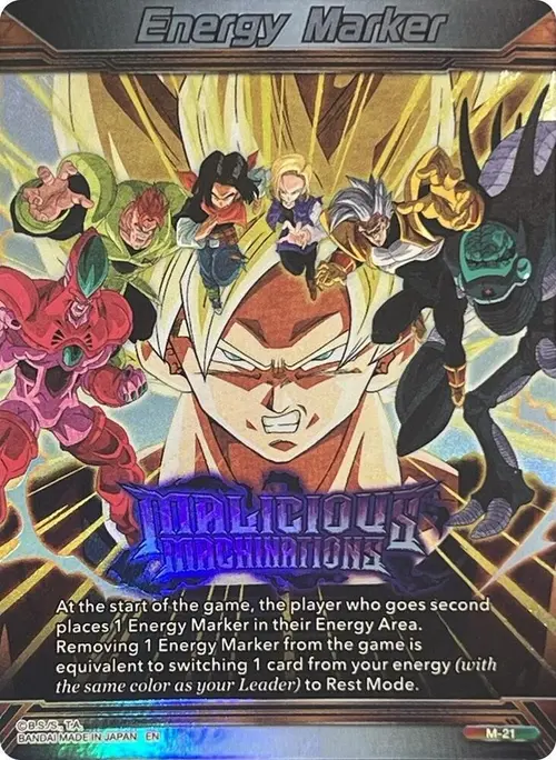 Energy Marker - Malicious Machinations (M-21) (Silver) card art