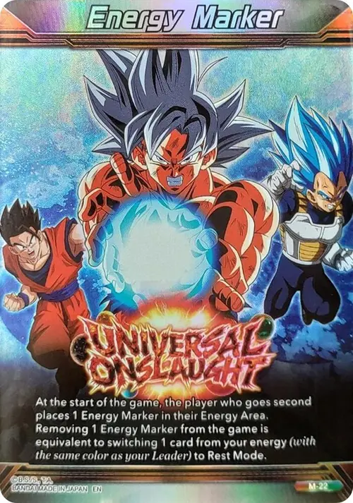 Energy Marker - Universal Onslaught (M-22) (Silver) card art