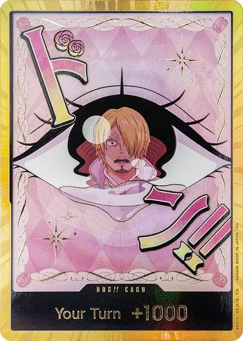 DON!! Card (Pudding) (Gold) card art