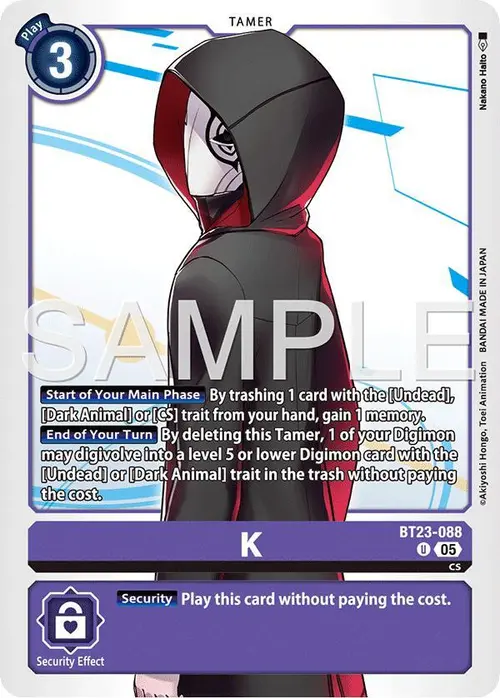 K card art