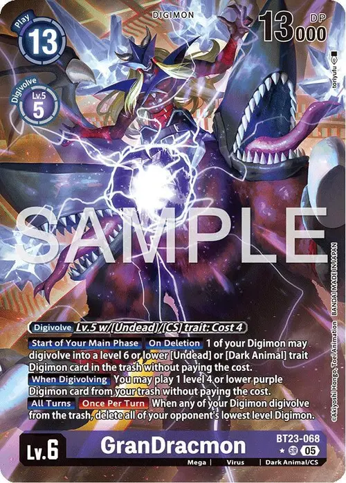 GranDracmon (Alternate Art) card art