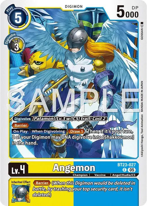 Angemon card art