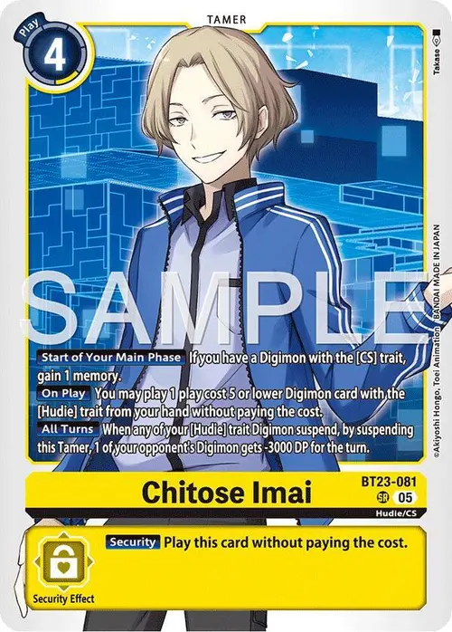 Chitose Imai card art